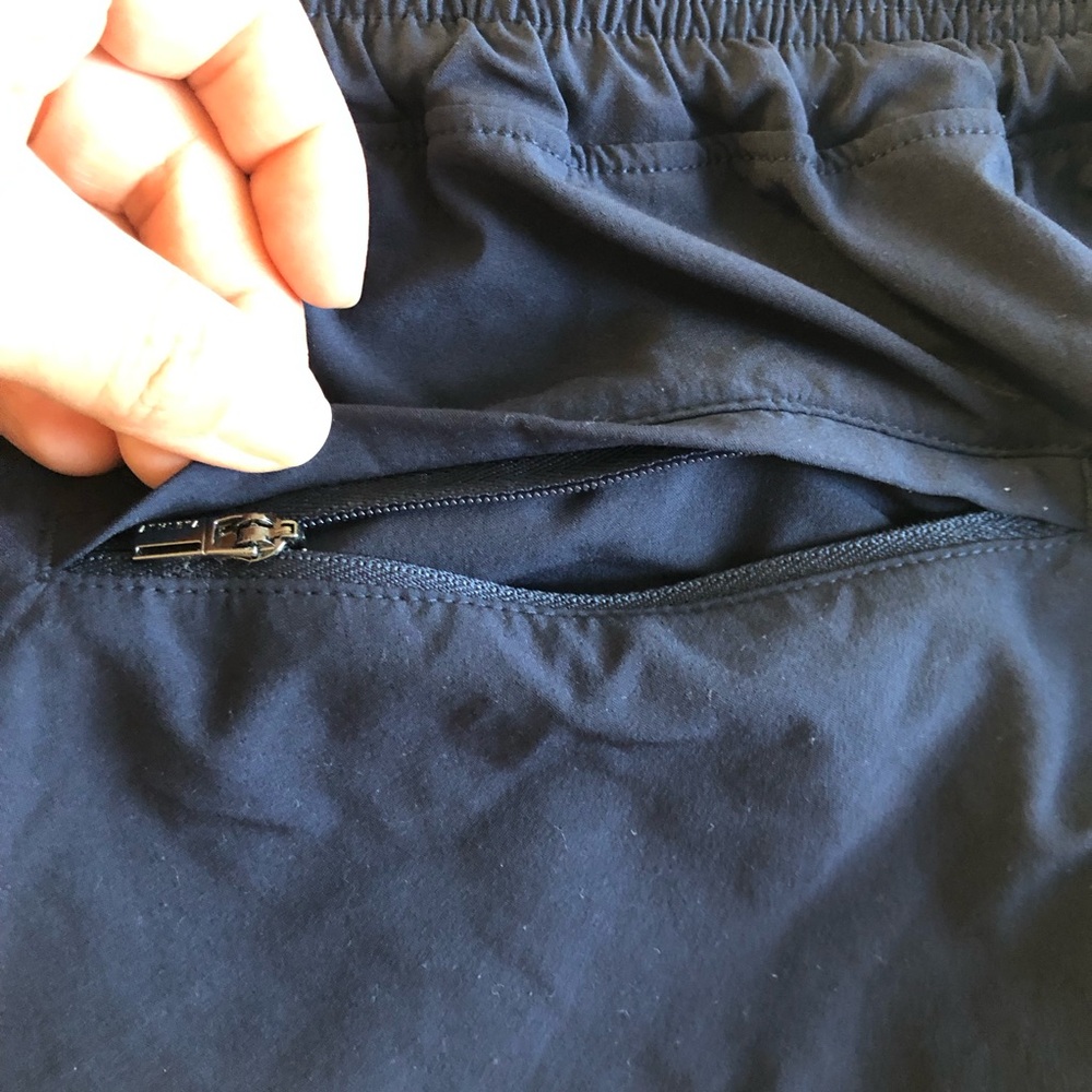 Athleta Navy Wide Leg Pants - Picture 12 of 15